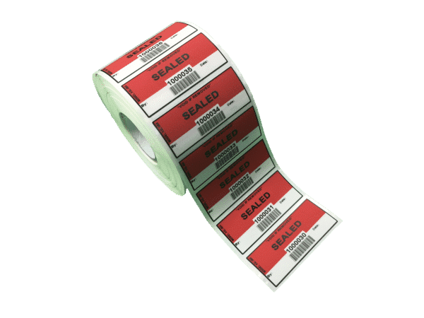 Tamper Proof Labels ASL-002 Non-Transfer